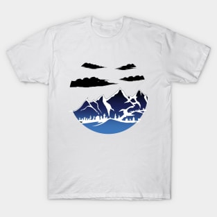 Dark Mountain Range T-Shirt